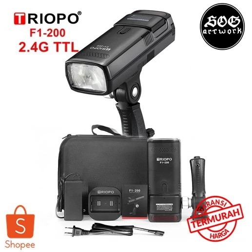 TRIOPO Portable Flash F1-200