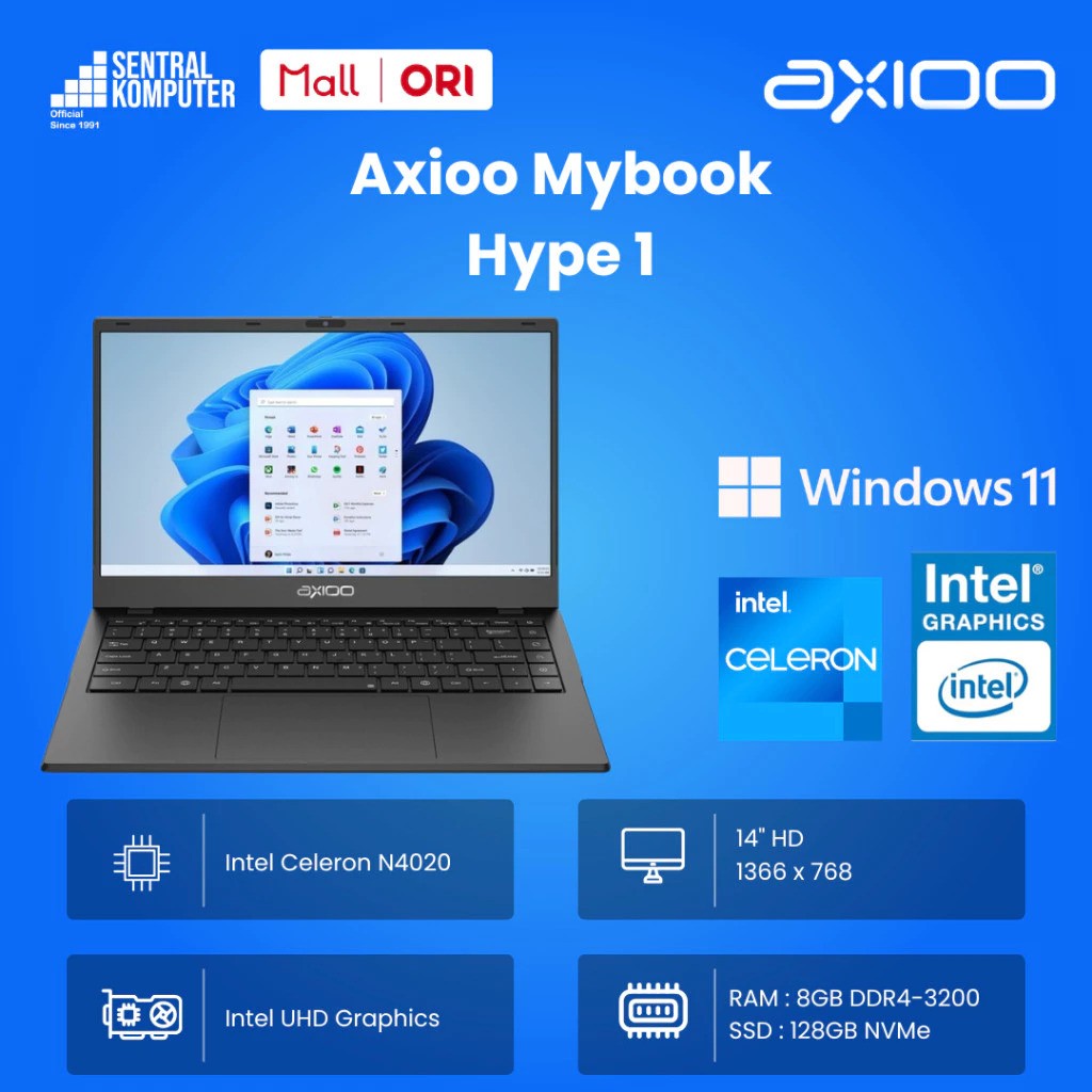 Axioo Mybook Hype 1 5