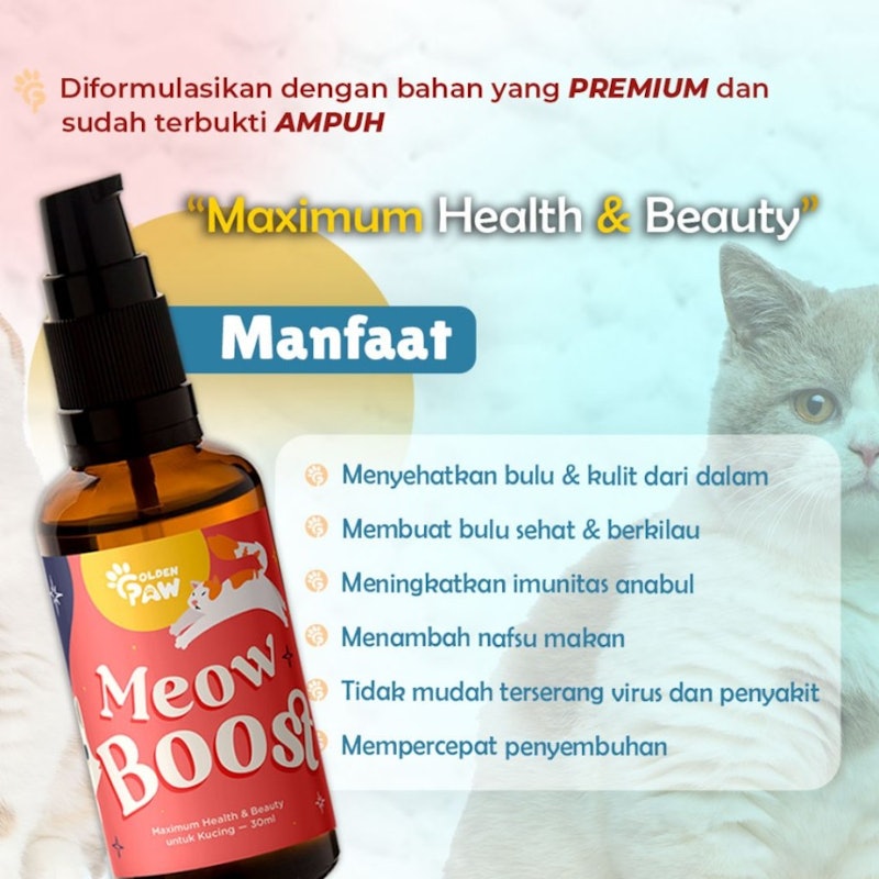 Golden Paw Meow Boost 3