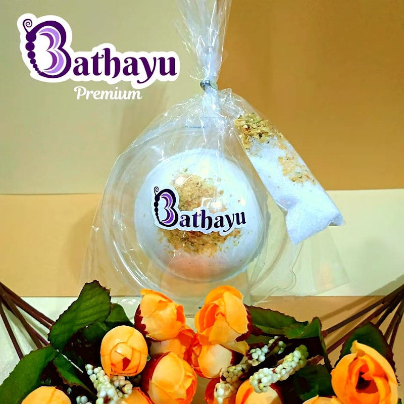 Bathayu Bath Bomb Bubble Aromatherapy Floral Jasmine 2