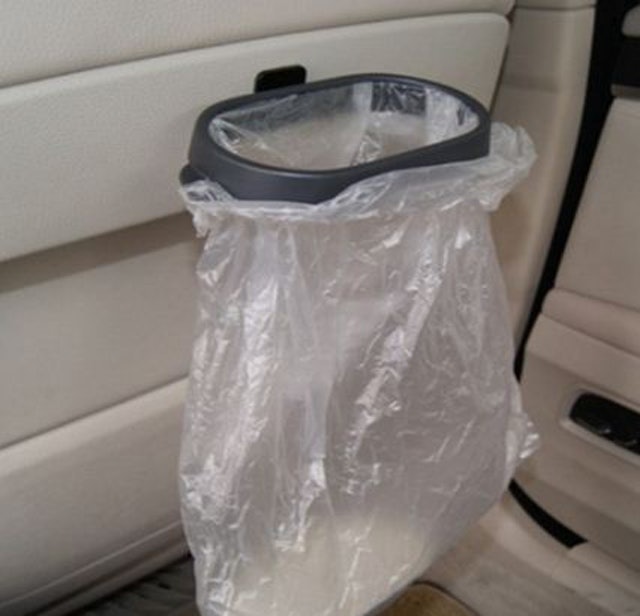 Tempat Sampah Mobil Bracket Gantung