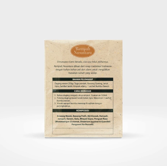 Rasaprima Sukses Makmur Seriboe Rempah Nusantara Bumbu Rawon