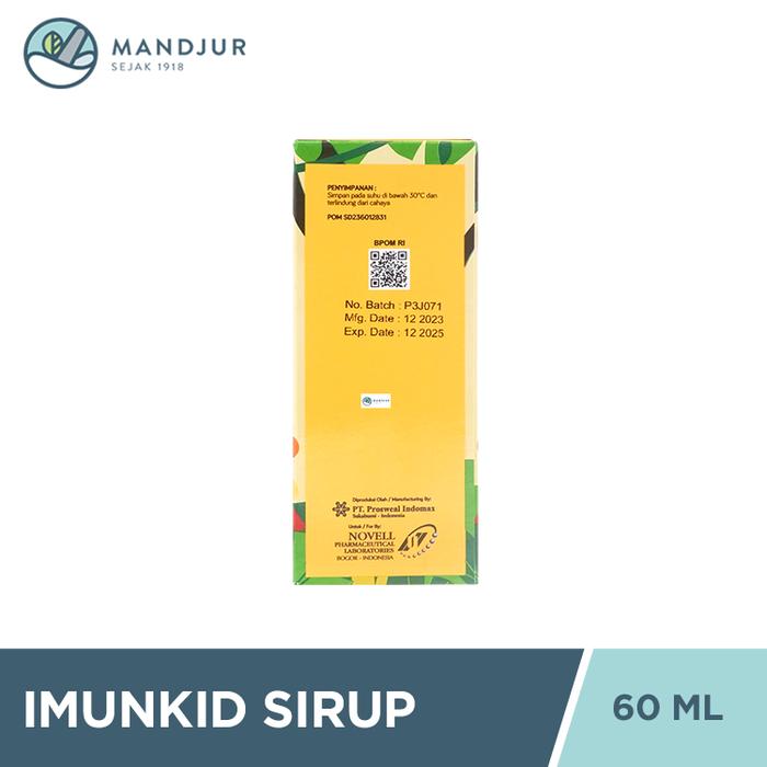 Novell Pharmaceutical Laboratories Imunkid Sirup