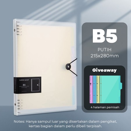 Aimilo Aimilo Binder Note B5 Aesthetic