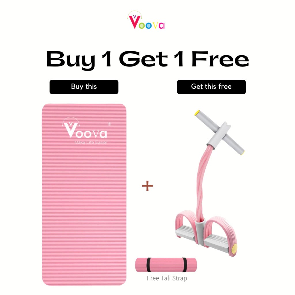 Voova International Trading Voova Bundle Matras dan Tummy Trimmer 4 Tube