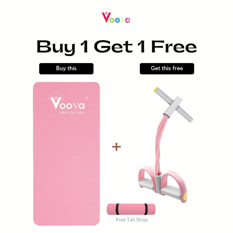 Voova Bundle Matras dan Tummy Trimmer 4 Tube 5