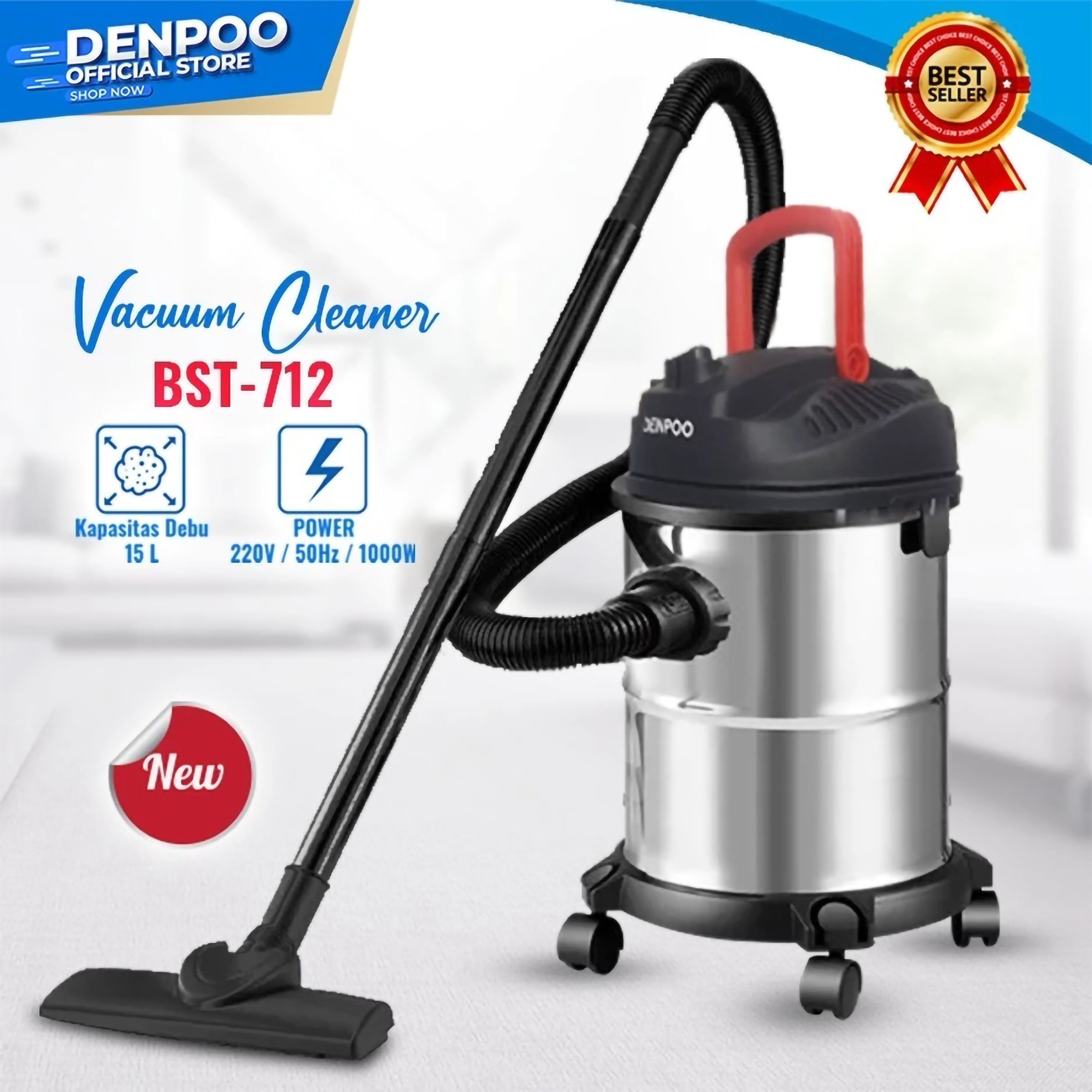 Denpoo Mandiri Indonesia Denpoo Vacuum Cleaner BST 712
