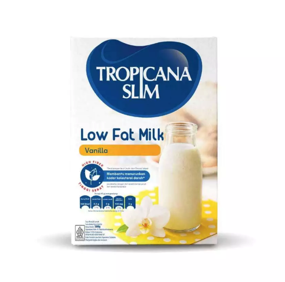 Tropicana Slim ｜ Low Fat Milk Vanilla
