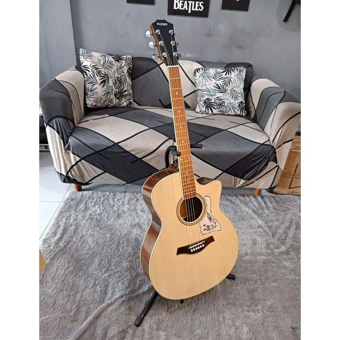 Puzaka Puzaka Guitars Gitar Akustik Elektrik T100