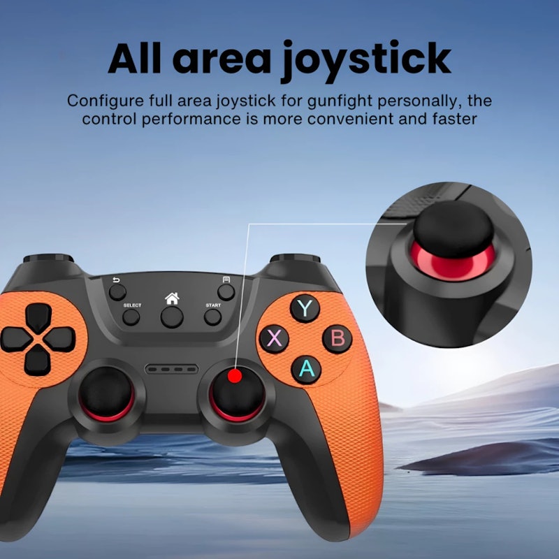 UPLU Wireless 2.4G Controller Game Pad 2
