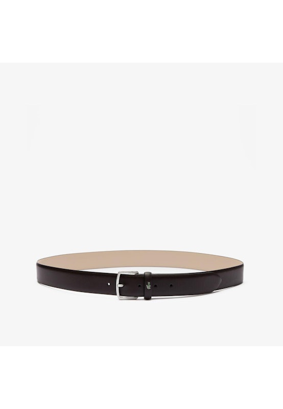 Lacoste Smooth Leather Belt Brown 2