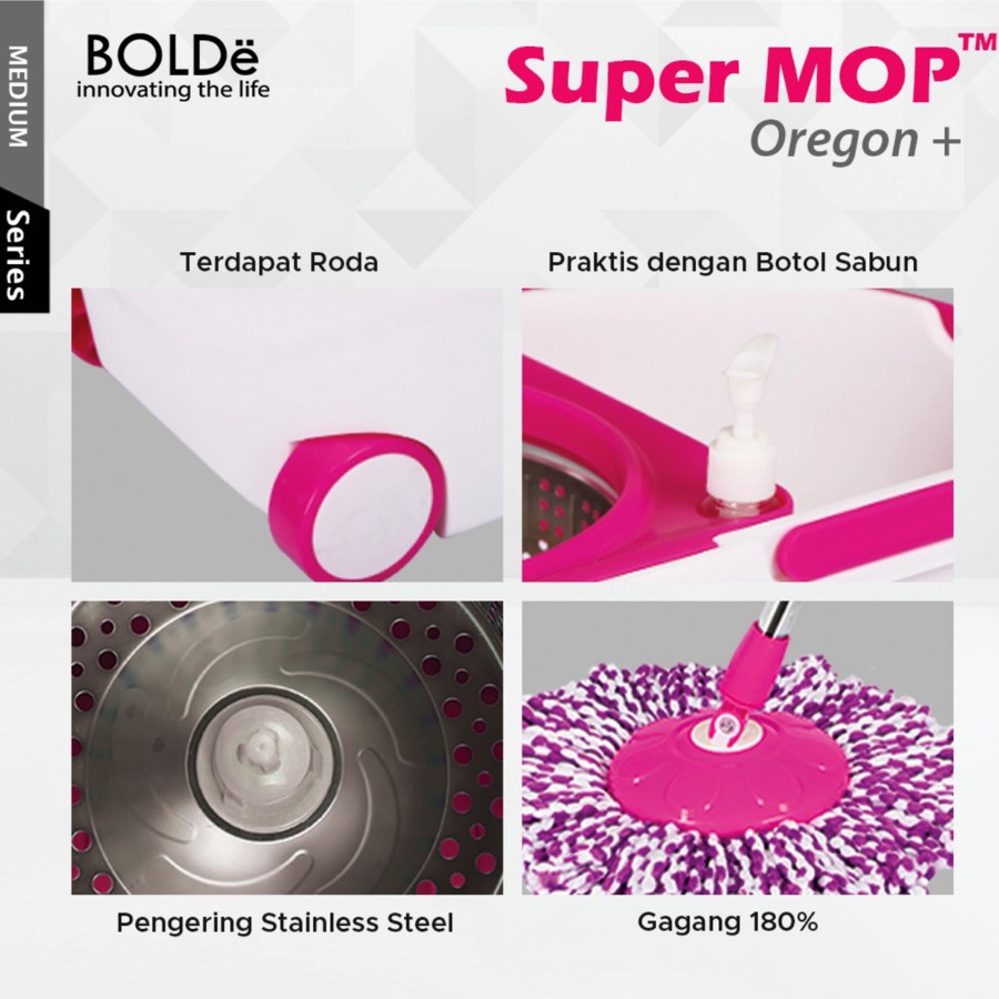 Bolde Inovasi Global BOLDë Super Mop™ Oregon+