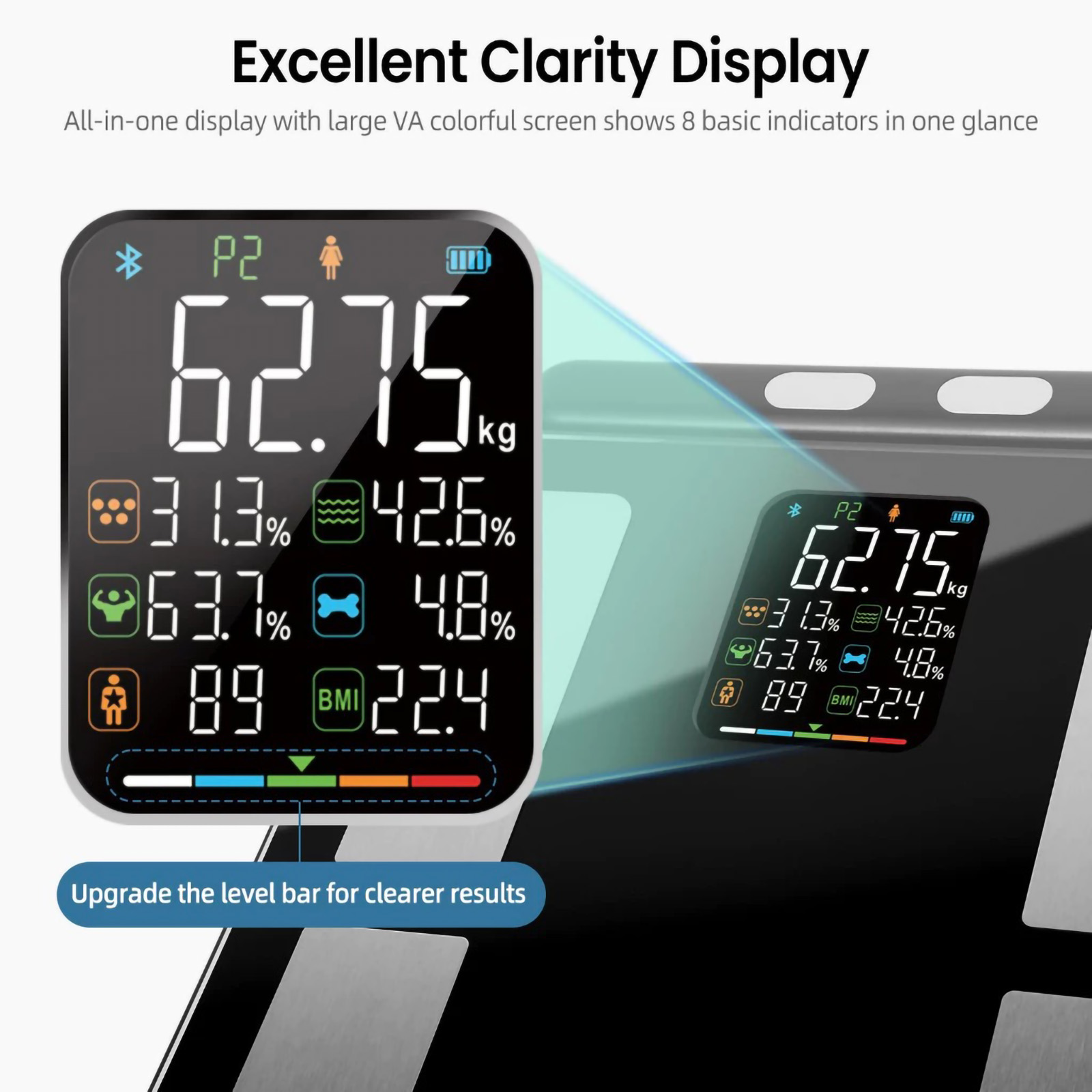 Camry Smart Body Fat Scale 8-Elektroda IF2825AR