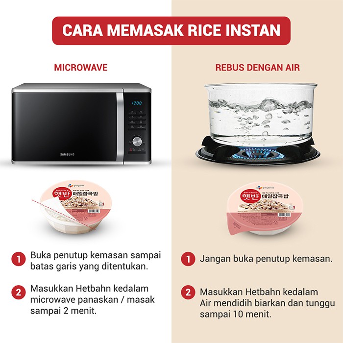 CJ CheilJedang Hetbahn Cooked Multigrain Rice