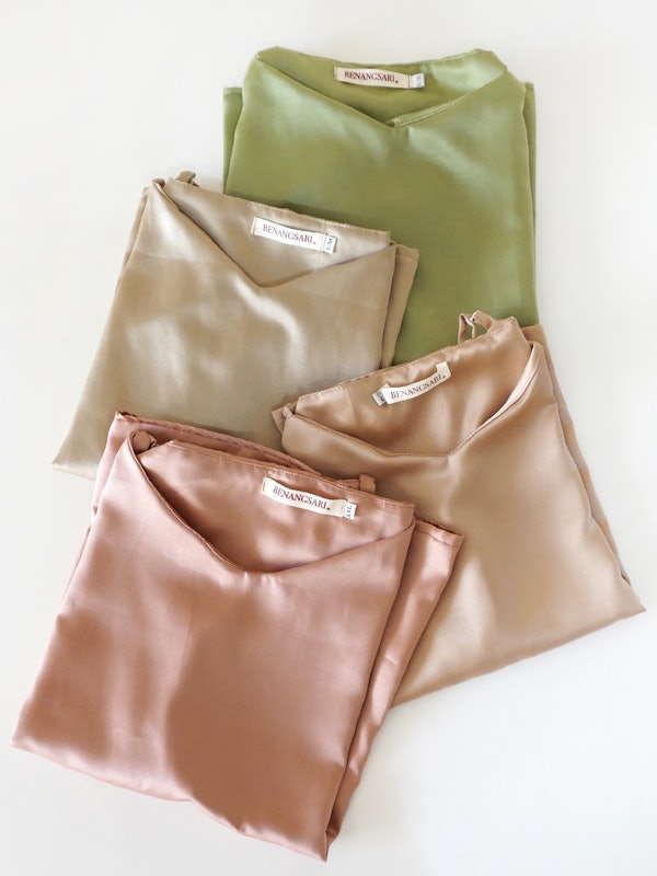 Benangsari Inner Tank Top Satin 4