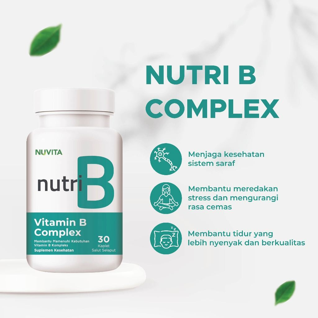 Nutri Vita Pharma Nuvita Nutri B Vitamin B Complex 