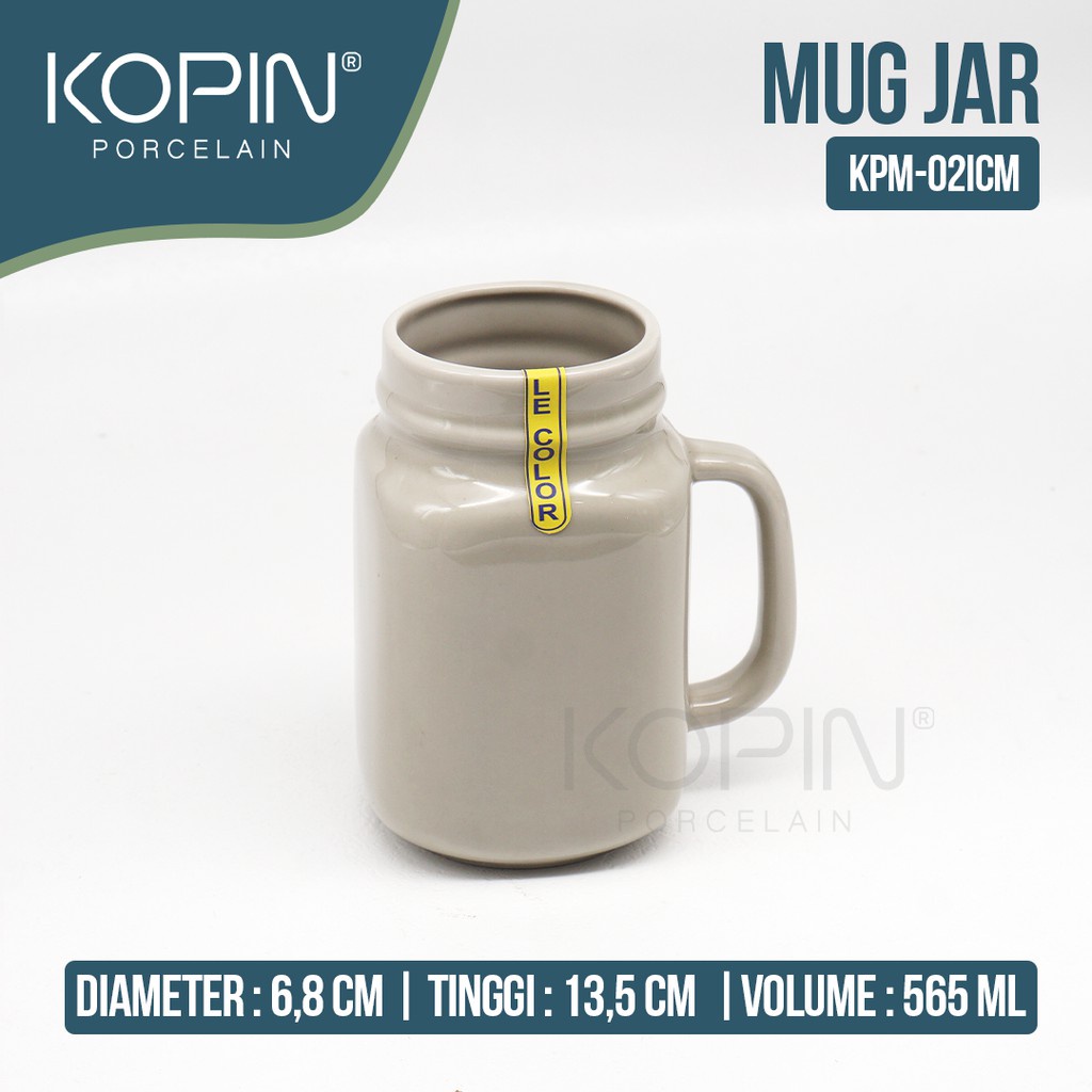 Kopin Gelas (Mug) Jar Porcelain 2