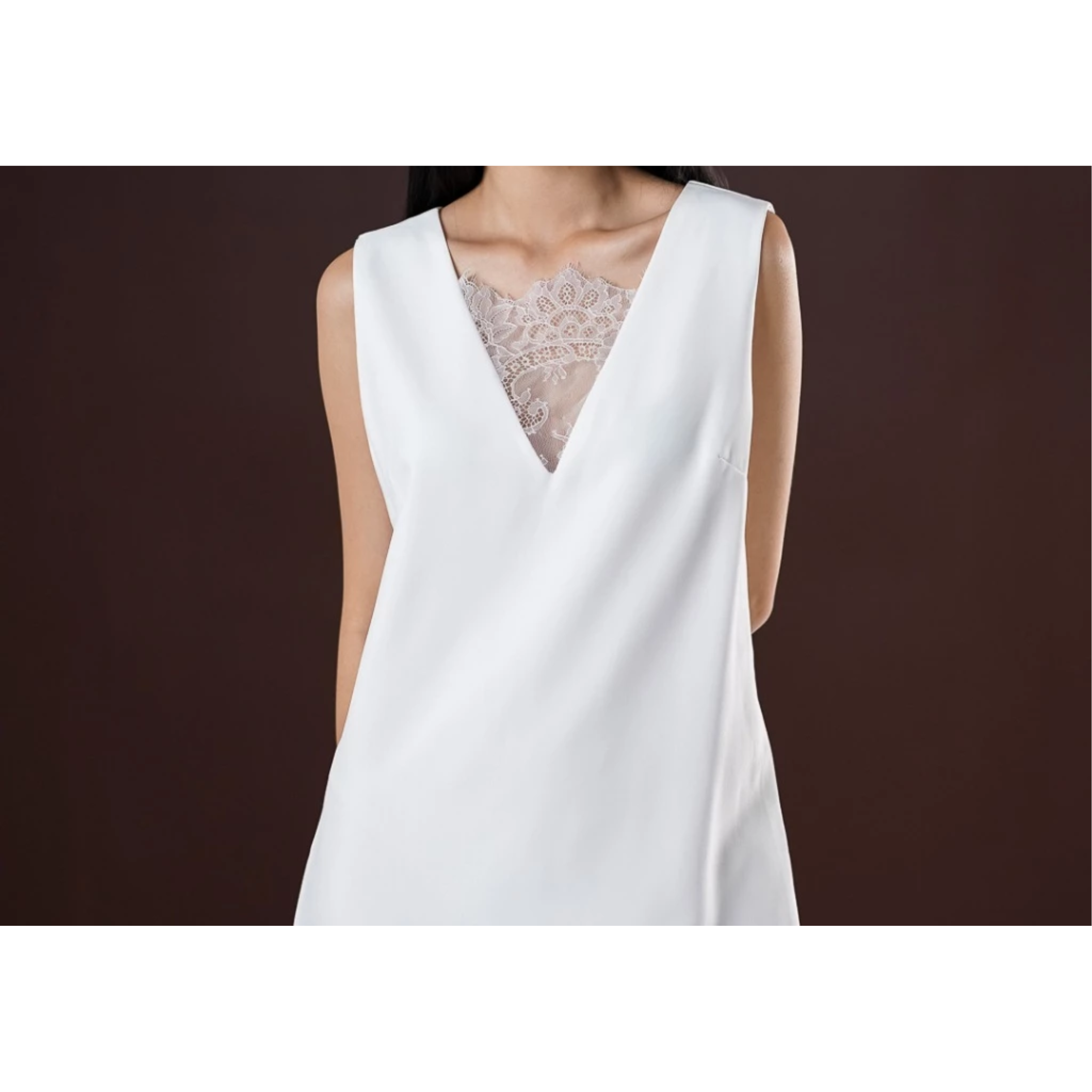  This Is April Sydney White Mini Dress 