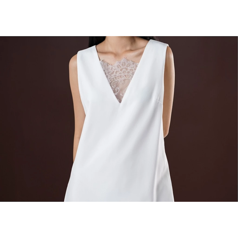 This Is April Sydney White Mini Dress 2