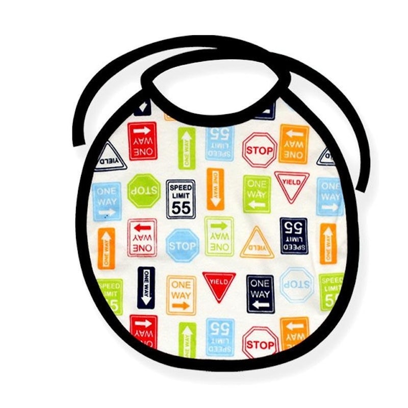 Road Sign Baby Bib 1