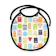 Lusty Bunny Road Sign Baby Bib 1