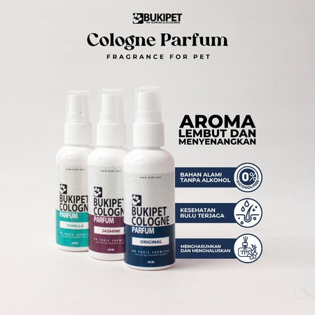 Bukipet Pet Care Natural Cologne Parfum 2