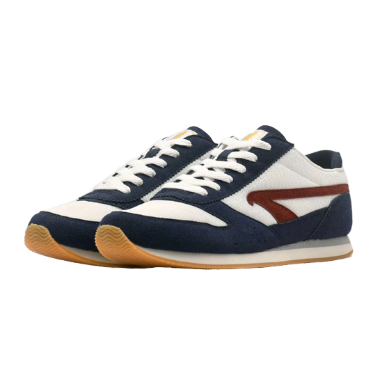 Brodo Tizano White Navy Maroon GS