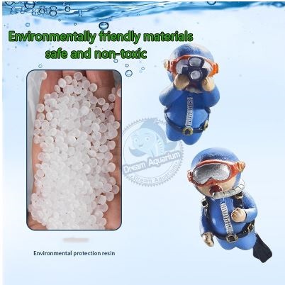 Hiasan Aquarium Miniatur Penyelam 