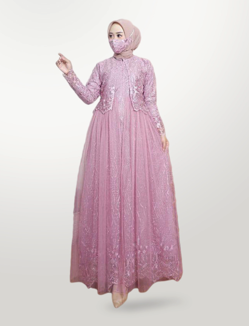 Redlove Redlove Gamis Tille Mutiara Rompi  136