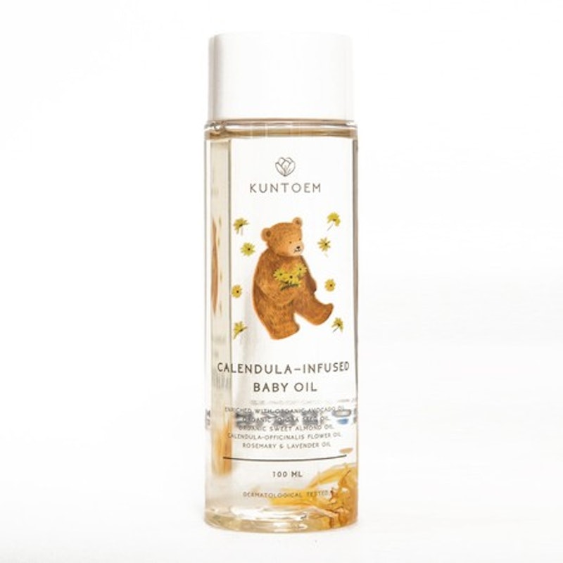 Kuntoem Calendula-Infused Baby Oil 1