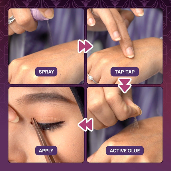 Hara Gema Dharma Haquhara Eyelid Veil x Nanath Nadia