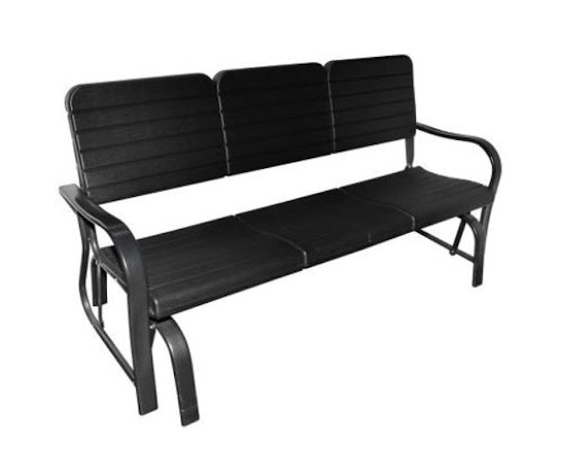 GLIDER 3 SEATS DARK GRN 1