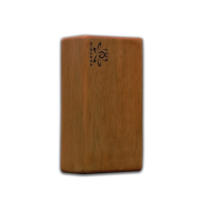 Nirvana Yoga Block Solid Wood 1