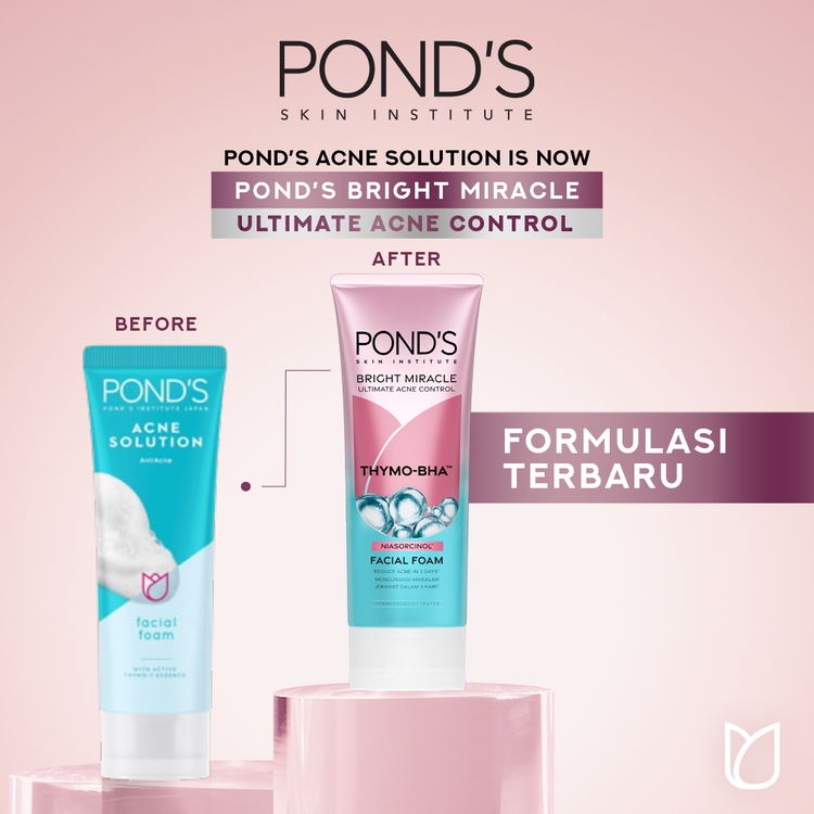 Unilever Pond's Bright Miracle Ultimate Acne Control Facial Foam 