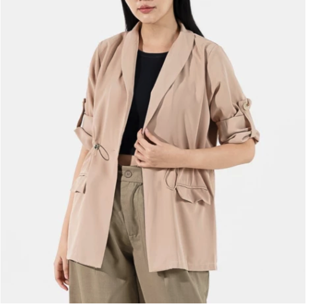  This Is April Blazer Wanita Lengan Panjang Office Look Esthera