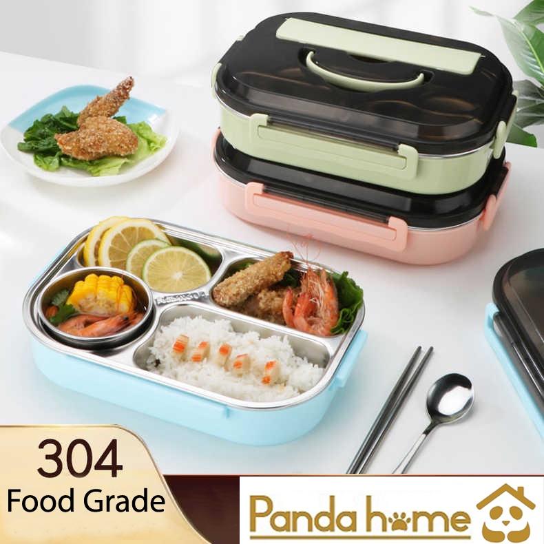  Panda Home Kotak Makan Set 4 Sekat