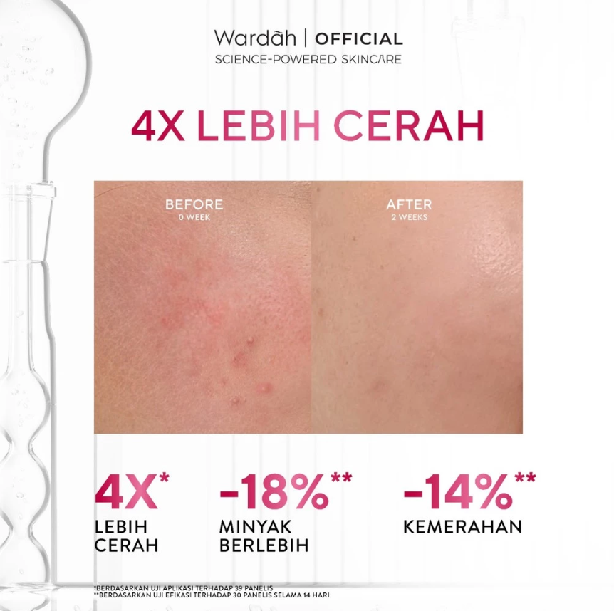 Paragon Technology and Innovation Wardah PERFECT BRIGHT Bright+Tone Up Micellar Water