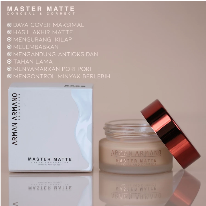 Arman Armano Master Matte Cream Foundation