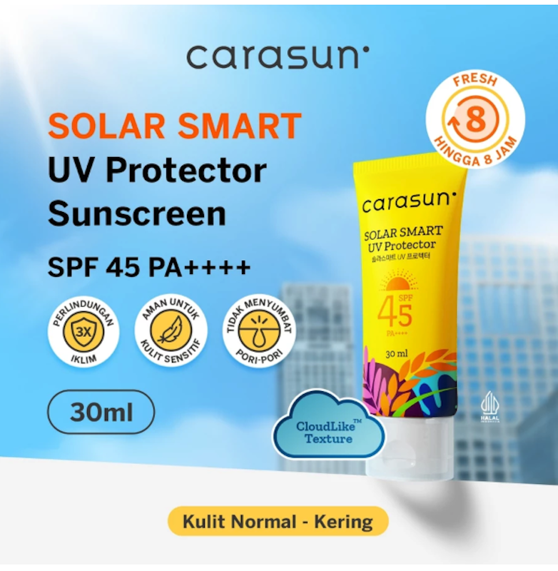 Carasun Solar Smart UV Protector SPF 45 PA++++ 3