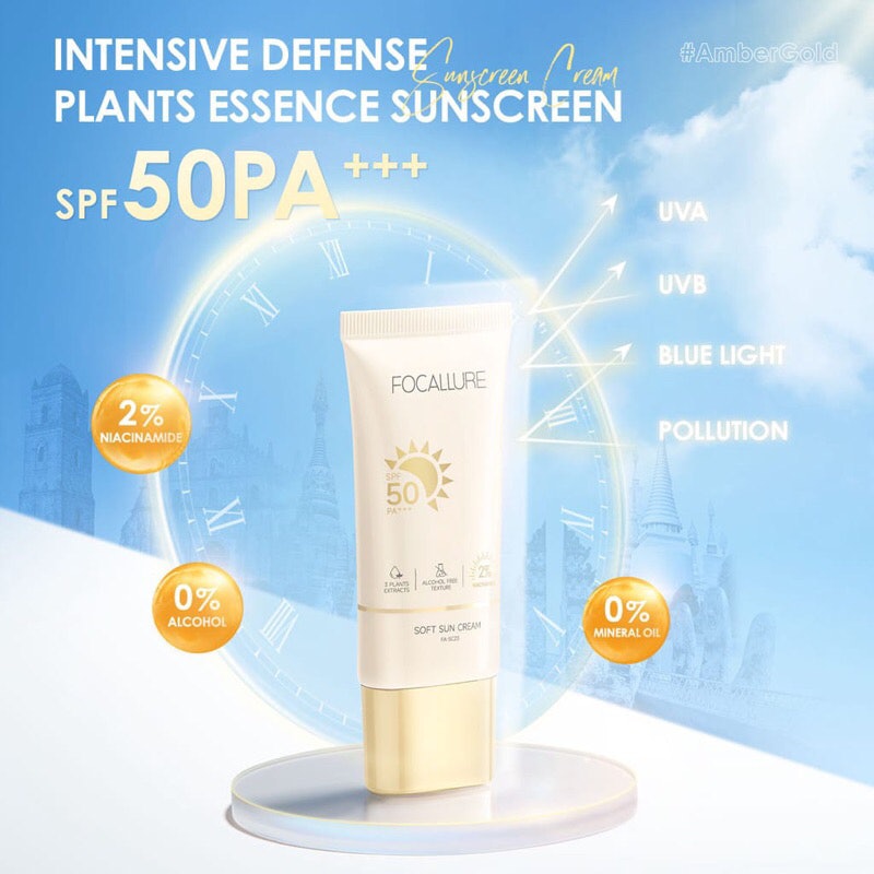 FOCALLURE Sunscreen Gel SPF 50 PA+++