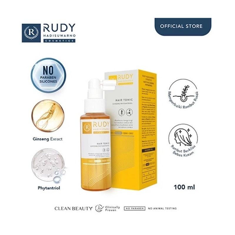 Rudy Hadisuwarno Hair Tonic Ginseng Phytantriol 2