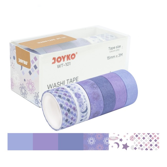 Washi Tape WT 101-105