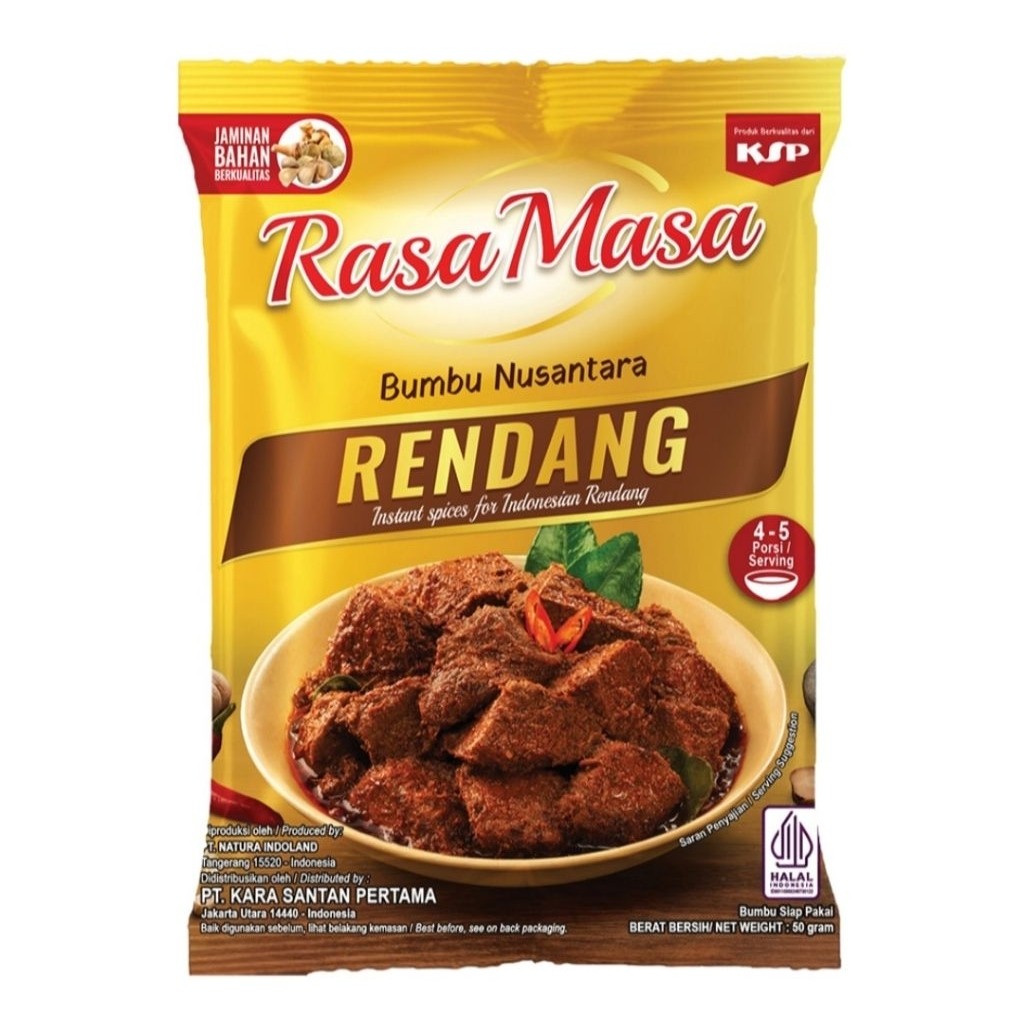 Kara Santan Pertama Rasa Masa Bumbu Nusantara Rendang