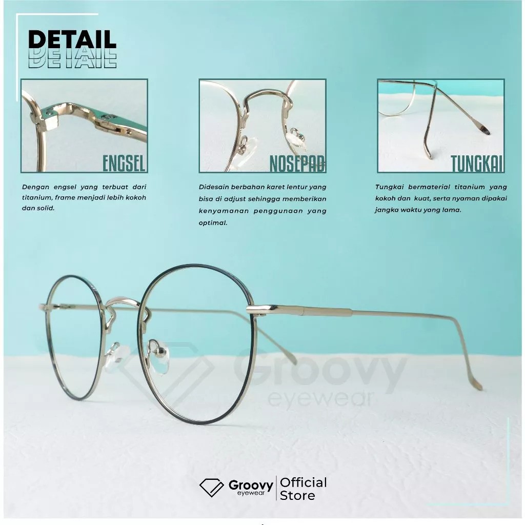 Groovy Eyewear Kacamata Natasya 3