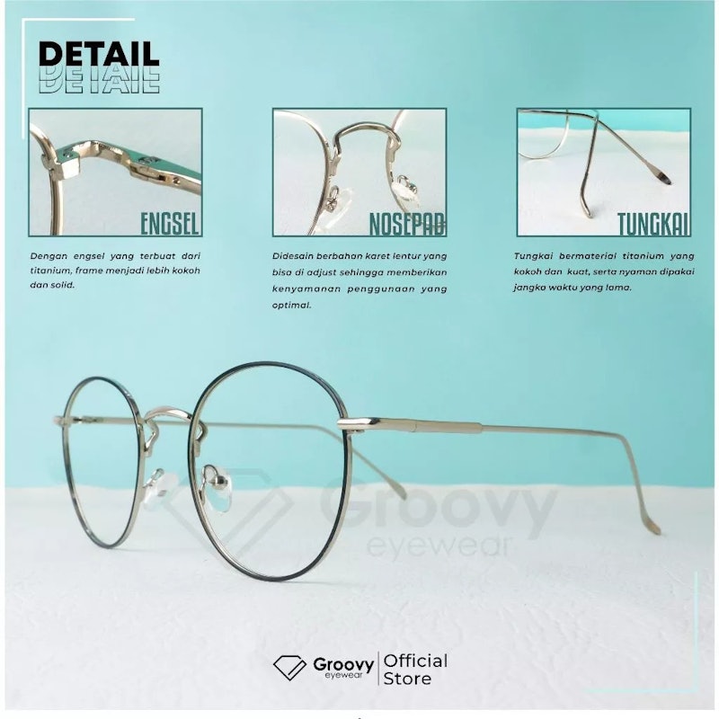 Groovy Eyewear Kacamata Natasya 3