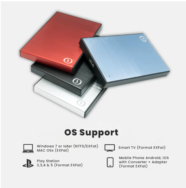 Osmous Slim Plus HDD External 1TB 3