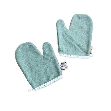 Babybee Bamboo Wash Mitt 2 Pcs 5