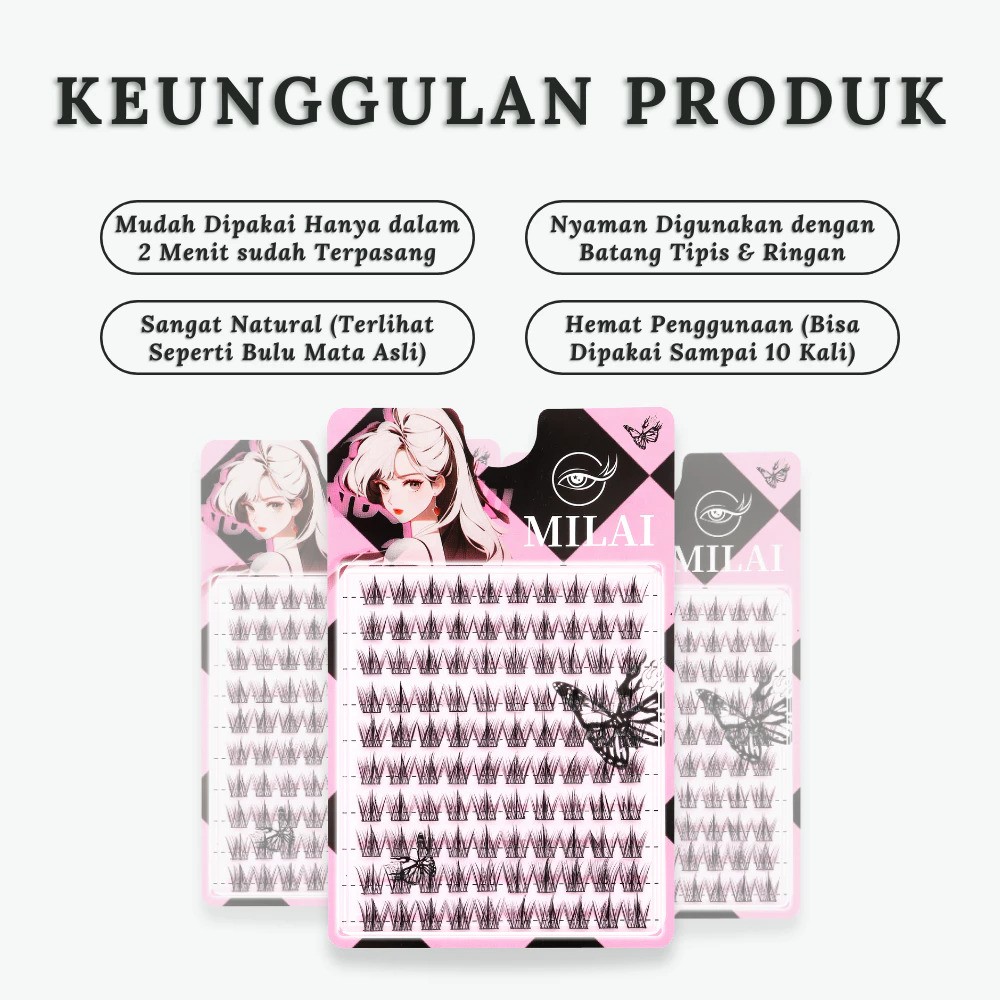 MILAI MILAI Bulu Mata Extension  A08