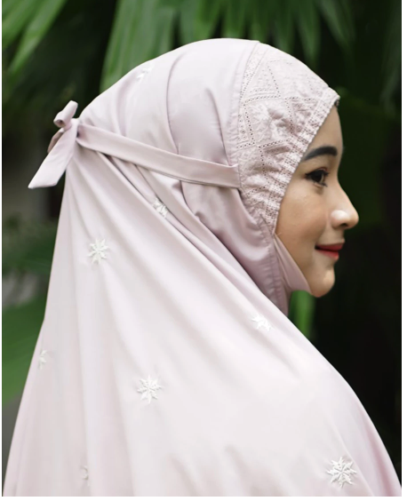 Siti Khadijah Nusantara Siti Khadijah Mukena Broderie Ayla