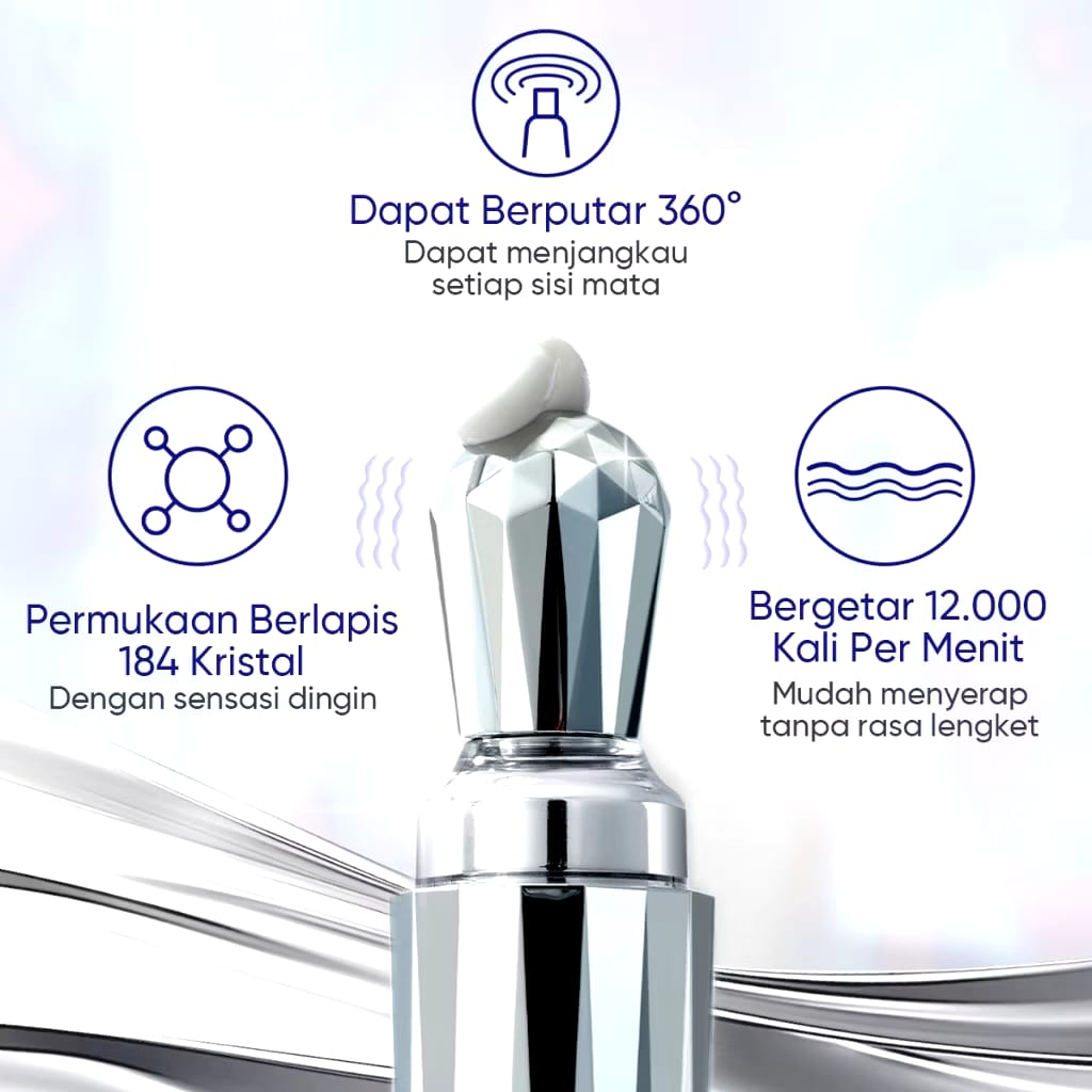 SKINTIFIC Cosmetics SKINTIFIC 360° Crystal Massager Lifting Eye Cream